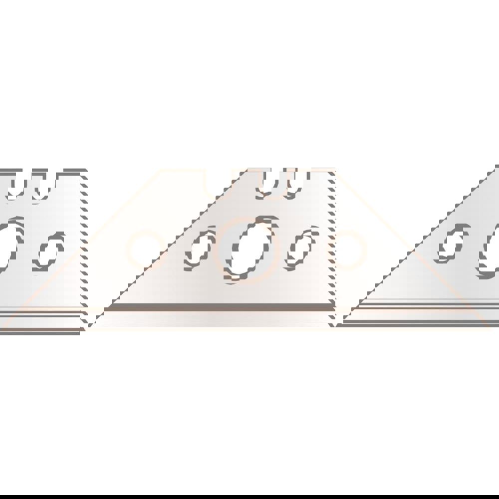 Knife Blades; Blade Type: Trapezoid ; Blade Material: Stainless Steel ; Blade Point Type: Sharp ; Blade Edge Type: Straight ; Blade Length (mm): 58.4000 ; Blade Length (Decimal Inch): 2.2992